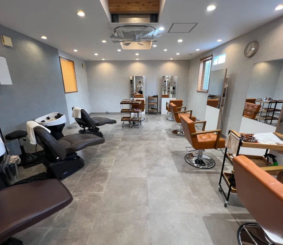 岡山市の美容室 リッツグループでの体験施術イメージ