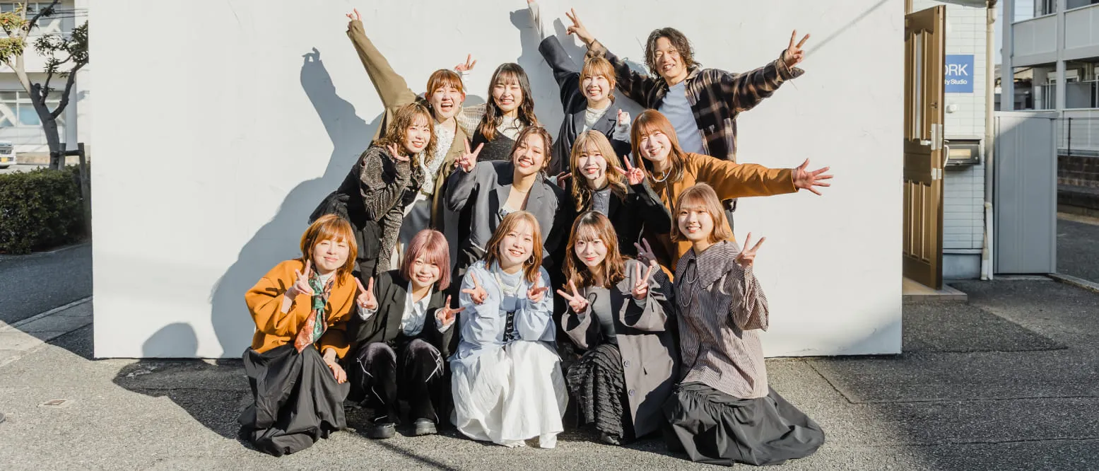 岡山の美容室 Ritz Group 採用活動とチームワークのイメージフォト